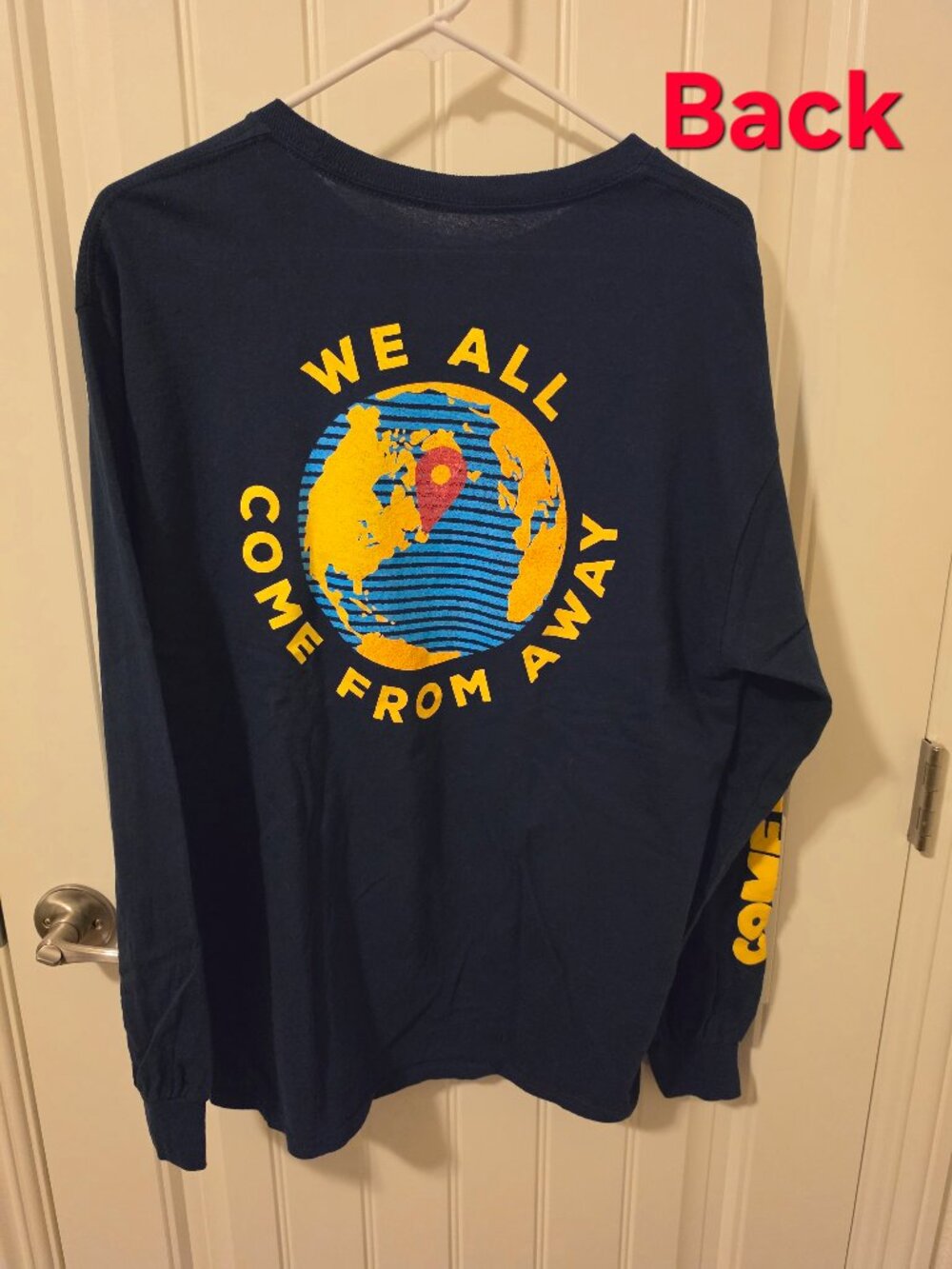 Come From Away Long‑Sleeve Graphic Tee Broadway, Large